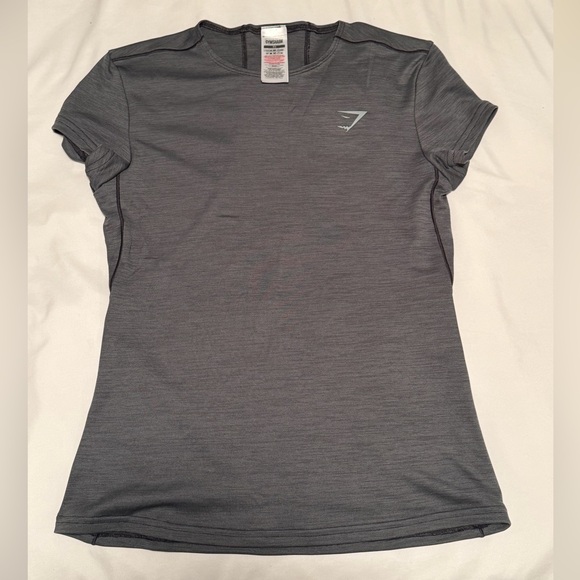 Gymshark Tops - Gymshark Charcoal Short Sleeve Tee